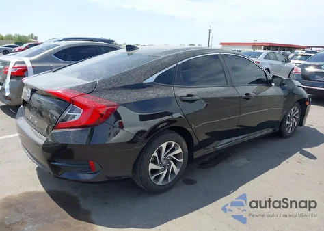 2017 Honda Civic Ex из США, поврежденный, VIN 2HGFC2F75HH540700